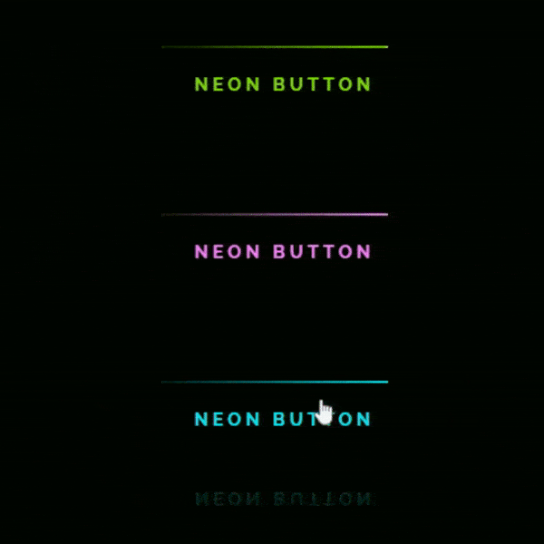 how to create a pure css glow button using html and css.gif